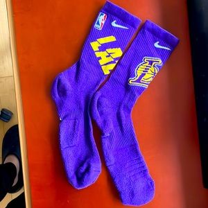 Nike Los Angeles Lakers Elite NBA Socks